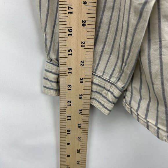 Johnny Was 3J Workshop XL Boho Aztec Geometric Embroidered Shirt Long Sleeve - Picture 6 of 16